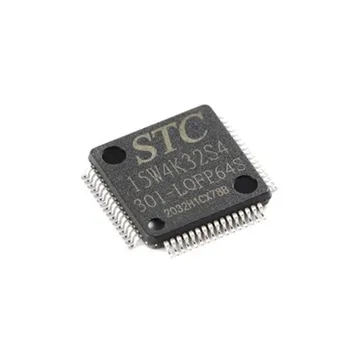 5PCS Оригинальный микроконтроллер микроконтроллера STC15W4K48S4-30I-LQFP32 STC8H4K64TL-45I-LQFP32 STC15W4K32S4-30I-LQFP64S улучшенный микроконтроллер 1T8051 MCU