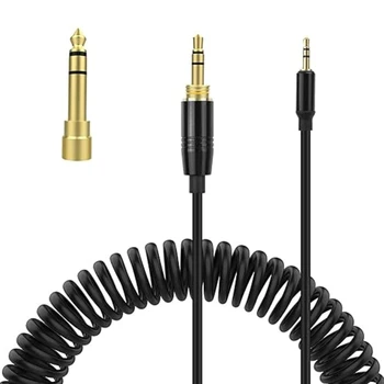 Выдвижной спиральный кабель для гарнитуры от 3,5 мм до 2,5 мм для наушников QC25 QC35 QC35II