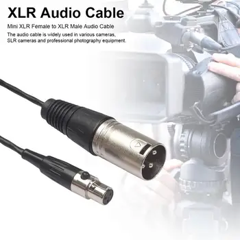 Mini Xlr Female To Xlr Male Аудиокабель 0,3 м Xk101K17-03 USB-адаптер Адаптер Аудиокабель с металлической головкой